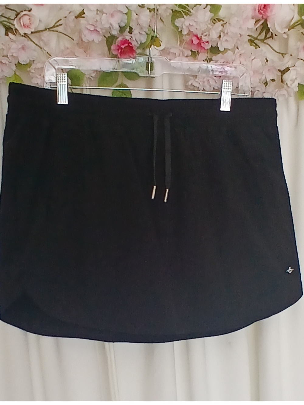 HALARA Black Athletic Drawstring Skort Size XL